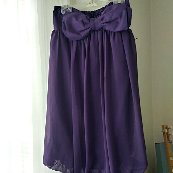 🛑SOLD🛑Hot Purple mini dress - Picture 5 of 5